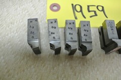 3/8 -24 TPI Threading Inserts f/Geometric 3/4 D-HEAD Machine Shop Tool Free Ship