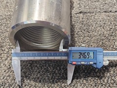 Water Well Drill Rod Tool Joint Adapter 1.59&Prime; x 3.46&Prime; x 11&Prime;, Steel