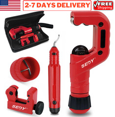 Heavy Duty Pipe Cutter Mini Tube Cutter Copper Aluminum Brass PVC Deburring Tool