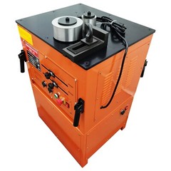 110V 3KW Electric Hydraulic Steel Rebar Bending & Cutting Machine 1-1/4&Prime; 0-180&deg;
