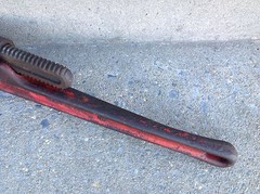 RIDGID 18&Prime; Heavy Duty Pipe Wrench The Ridge Tool Co. USA Excellent Operating Con