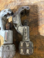 Ridgid No. 150 1/8&Prime; OD to 1-1/8&Prime; OD Constant Swing Tubing Tube Cutter Lot of 3