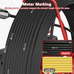 Sewer Camera 66ft 20M 7 Rainproof IPS DVR Recorder