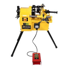 Steel Dragon Tools&reg; 7090 2&Prime; Pipe Threading Machine with Foot Pedal