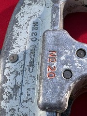 RIDGID No. 20 &ndash; 5/8 inch to 2-1/8 inches Pipe Cutter