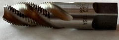 1/4-28 NPTF 4 FL 30 DEGREE HSS SPIRAL FLUTE TAP, NORTH AMERICAN, NEW