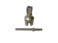 PVC Pipe Threader Kit Internal External 1/2 3/4 1 Inch Drill Tool