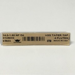 M14 x 1.5 Metric Spiral Tap High Speed Steel BEST QUALITY Norseman 61603