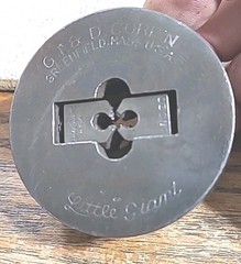 1/4&Prime; NC 20 Little Giant Pipe Threader Die Head 2 3/4&Prime; GT&D GREENFIELD USA MADE