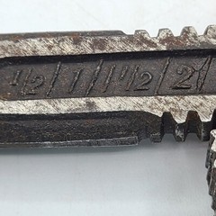 Vintage Great Neck 13&rdquo; Pipe Tool Monkey Wrench PW14 Forged Steel Heavy Duty READ