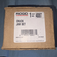 RIDGID 40087 Chuck Jaw Insert Set Replacement Jaws (MPN 40087)