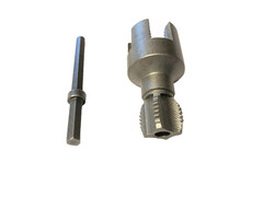PVC Pipe Threader Kit Internal External 1/2 3/4 1 Inch Drill Tool