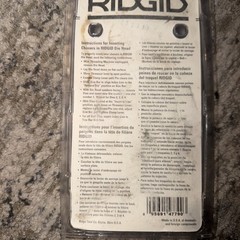 RIDGID 47790 1-2 in. NPT High-Speed Stainless Steel Pipe Die Right Hand