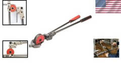 Heavy-Duty Stainless Steel Pipe Bender 1/2 Inch for Plumbing Construction