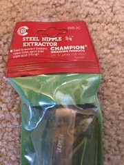 Champion Irrigation Products Pipe Nipple Extractor 3/4&Prime; New NIP