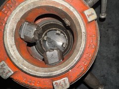 Toledo Threading Machine Co. Model 411 ratcheting Pipe Threader