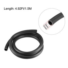 Fuel Pipe Sleeve Pipe, 16mm(5/8&Prime;) ID x 21mm(53/64&Prime;) OD 4.92Ft/1.5M