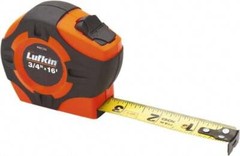 Lufkin PHV1316N Tape Measure: 3/4&Prime; Width Blade, 1/16 & 1/32&Prime; Grad, 16 Feet