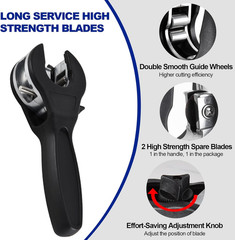 3rd Gen Ratcheting Tube Cutter in Narrow Space, Premium Pipe Cutters(1/4in to