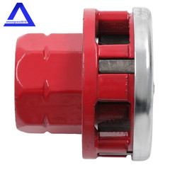 Manual 1-1/4&Prime; & 1&Prime; NPT Right Hand Pipe Threader Die Head with Dies for 12-R