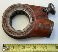 Ridgid 0-R Pipe Threader Threading Ratchet Head Used
