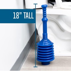 JS Jackson Supplies Professional Bellows 1 Count (Pack of 1), Cobalt