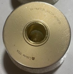 CJ Winter 3/4-14 NPTF Thread Rolling Dies 1 Pair Bronze Bushing In ID
