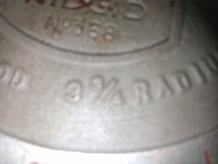 RIDGID 368 Tube Bender 3/4&Prime; OD 3 3/4 Radius