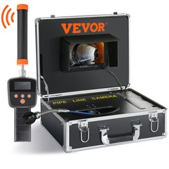 7 &rdquo; 40m/131ft Sewer Camera Pipe Inspection Camera Screen 1000TVL Camera