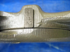 RIDGID BOLT DIE HEAD 500B Bolt with 1/2&Prime; X 13 UNC Dies
