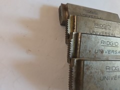 RIDGID 47765 universal high speed Right hand dies 1/2&Prime; to 3/4&Prime; NPT