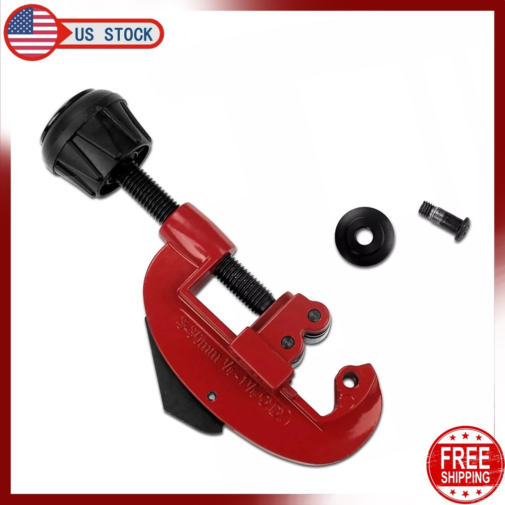 1/8&Prime; to 1-1/8&Prime; Tube Pipe Cutter PVC Copper Brass Aluminum Plumbing Cutting Tool