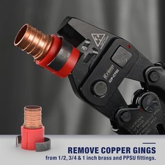 iCrimp Combo PEX Crimping Tool for 1/2 and 3/4-inch meets ASTM F1807