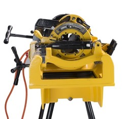 Steel Dragon Tools&reg; 1224 Pipe Threading Machine fits RIDGID&reg; 711 Die Head 26092