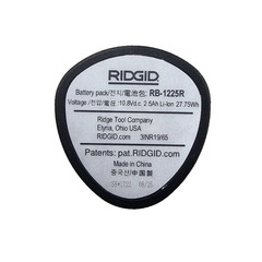 Ridgid RP 115 Mini Press Tool 1/2&Prime;-3/4&Prime; Copper/Stainless Fittings w/ 12v Battery