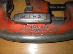 RIDGID #2, 1-2. Heavy Duty Pipe-Tubing Cutter 1/8&rdquo;-2&rdquo;-Made in USA!