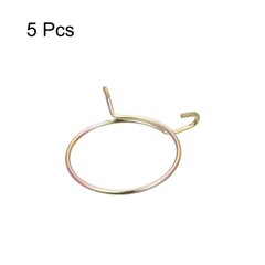 Fuel Line Hose Clips, 5pcs 60mm 65Mn Steel Tubing Spring Clamps