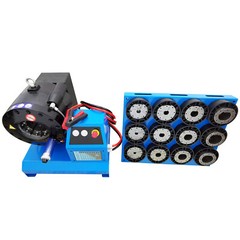 12V 2.5KW 1/4&Prime;-2&Prime; High Pressure Hydraulic Hose Crimping Machine 13 Set Dies