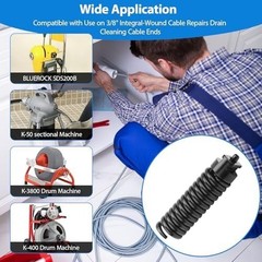 Upgraded 91037 Cable Repair Coupling for RIDGID Drain Cleaner, 3/8-Inch IW Cable