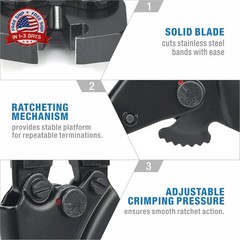 iCrimp ICP-PC01 PEX Cinch Clamp Removal Tool &ndash; Removes 3/8-in, 1/2-in, 3/4-in, 1