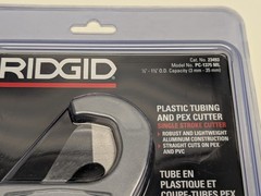 RIDGID PC-1375ML 1/8&Prime; to 1-3/8&Prime; PVC and PEX Cutter w/ Multi-Layer Adapter NISB