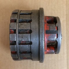 3/4&Prime; NPT RIDGID Alloy RH Hand Threader Die Head W/ Dies 12-R USA .75