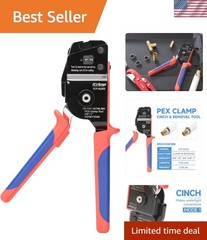 ICP-BJ03 PEX Clamp Tool for Cinch and Removal of 3/8-in, 1/2-in, 3/4-in and 1&hellip;