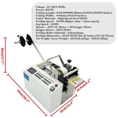 110V Microcomputer Plastic Pipe Cutter PVC Heat Shrink Sleeve PE Hose Cutter