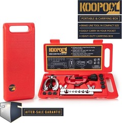 Double & Single Flaring Tool Kit with Tube Cutter