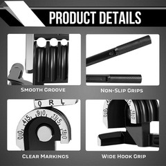Tube Bender Tool &ndash; Manual OD Tubing Bending 3 Size 1/4 5/16 3/8 180 Degree Lever