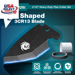 Heavy-Duty PVC Pipe Cutter up to 2-1/2&Prime; with Deburring Tool