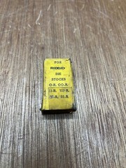 Ridgid 1/2&Prime; NOS Pipe Dies High Speed Steel O-R OO-R, 11-R, 111-R 12-R 30-A 31-A