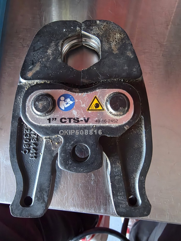 Milwaukee Jaw 1&Prime;&rdquo; Cts V For Press Tool