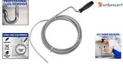 10-Foot Metal Drain Snake for Effortless Clog Removal